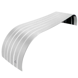 Tandem Mudguard Steel Reinforced Edge